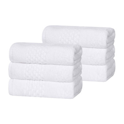 SUPERIOR® Playa Collection | 100% Cotton 6-pc. Solid Hand Towel