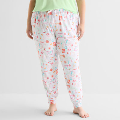 Sleep Chic Womens Plus Pajama Pants