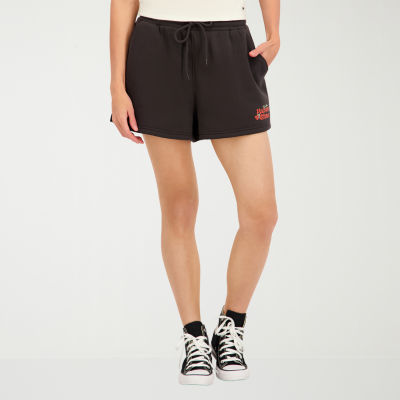 VOLCOM Juniors Womens Mid Rise Juniors Pull-On Short