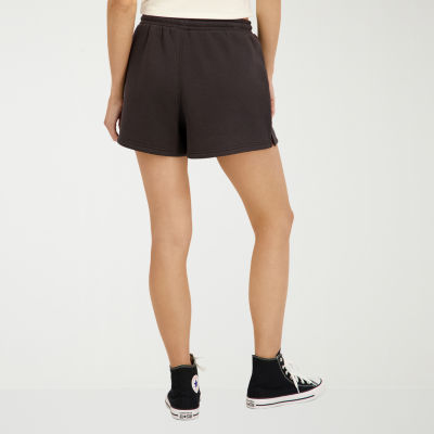 VOLCOM Juniors Womens Mid Rise Juniors Pull-On Short