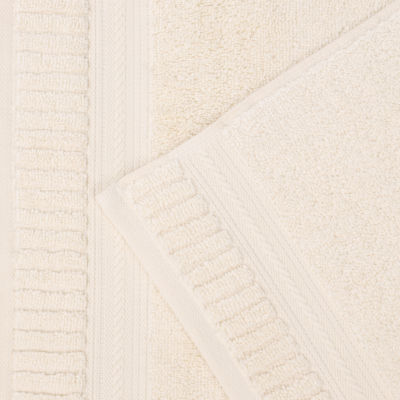 SUPERIOR® Venice Collection | 100% Cotton 8-pc. Quick Dry Solid Bath Towel Set