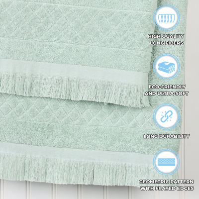SUPERIOR® Rolla Collection | 100% Cotton 12-pc. Quick Dry Solid Bath Towel Set