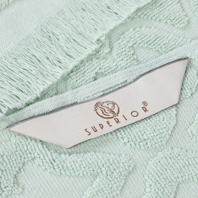 SUPERIOR® Rolla Collection | 100% Cotton 12-pc. Quick Dry Solid Bath Towel Set