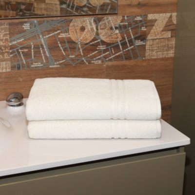 Linum Home Turkish Cotton Textiles Denzi 2-pc 35" x 66" Bath Sheet