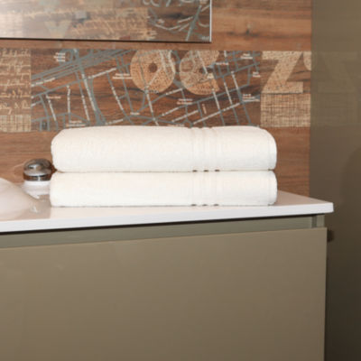 Linum Home Turkish Cotton Textiles Denzi 2-pc 35" x 66" Bath Sheet