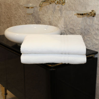 Linum Home Turkish Cotton Textiles Denzi 2-pc 35" x 66" Bath Sheet