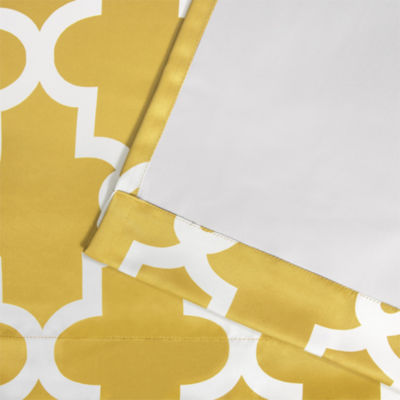 Exclusive Home Curtains Ironwork Grommet Top Energy Saving Blackout Set of 2 Curtain Panel