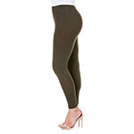 24/7 Comfort Apparel Stretch Ankle Length Leggings - Plus