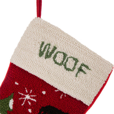 Glitzhome Dog Christmas Stocking