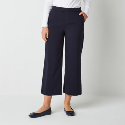 Calvin Klein Jeans Women's High-Waist Wide-Leg Pleated Pants