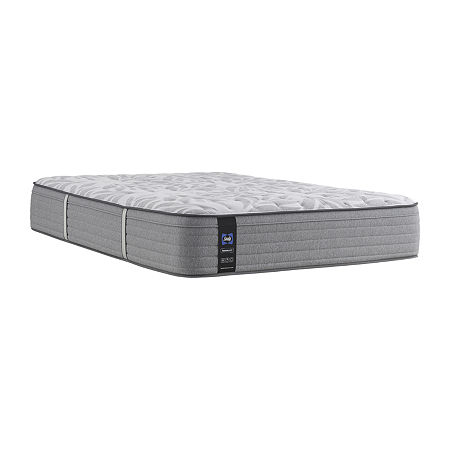 Sealy Starling Firm Euro Top - Mattress Only, Full, Gray