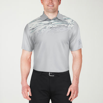 PGA TOUR Athletic Mens Classic Fit Short Sleeve Polo Shirt