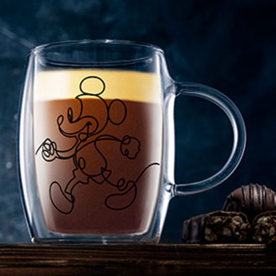 Joyjolt Mickey And Pluto Aroma Espresso Cup