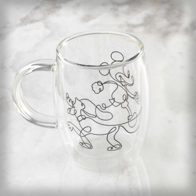 Joyjolt Mickey And Pluto Aroma Espresso Cup