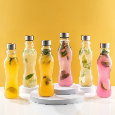 Joyjolt Spring Glass 6-pc. Water Bottles