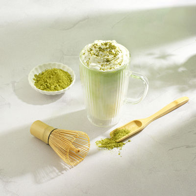 Joyjolt Fluted Savor Double Wall 2-pc. Coffee Mug