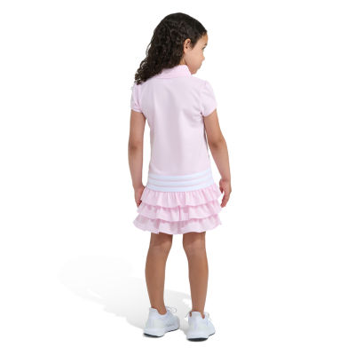 adidas Toddler Girls Short Sleeve Cap T-Shirt Dress