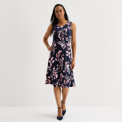 Studio 1 Womens Floral Jacket Dress