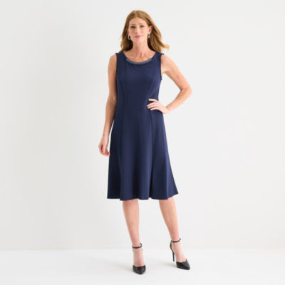 Maya Brooke Womens Jacket Dress