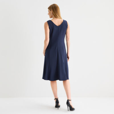 Maya Brooke Womens Jacket Dress