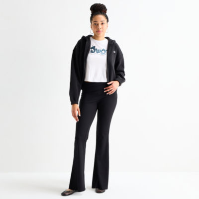 Juicy By Juicy Couture Womens Long Sleeve Fleece Zipper Hoodie