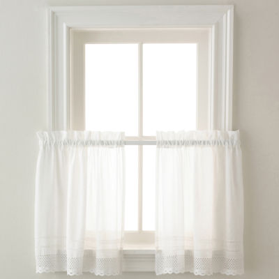 CHF 2-pc. Rod Pocket Window Tier