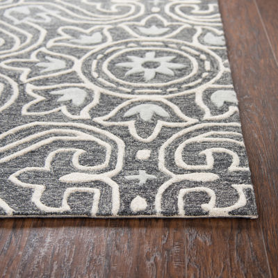 Rizzy Home Opulent Collection Maya Medallion Rectangular Rugs