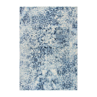 Rizzy Home Panache Collection Hope Floral Rectangular Rugs
