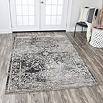 Rizzy Home Panache Collection Juliet Scroll Rectangular Rugs