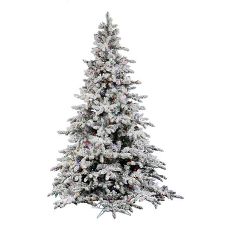 Vickerman Pre-Lit Christmas Tree, One Size, White