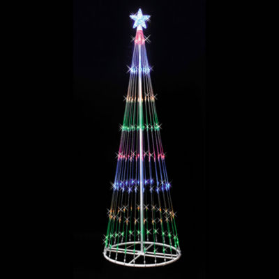 Vickerman Pre-Lit Christmas Tree, Color: Multi-colored - JCPenney