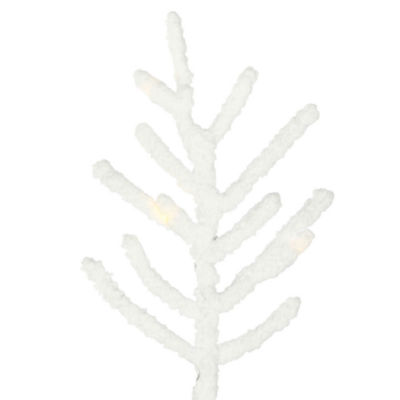 Vickerman 7 1/2 Foot Pre-Lit Flocked Christmas Tree