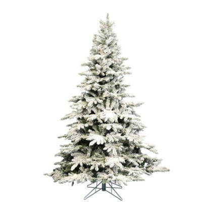Vickerman 6 1/2 Foot Flocked Christmas Tree