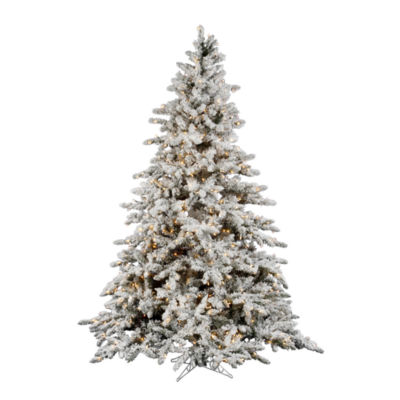 Vickerman 6 1/2 Foot Flocked Christmas Tree