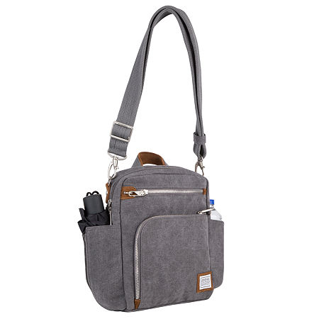 Travelon Anti-Theft Heritage Tour Bag, One Size, Gray