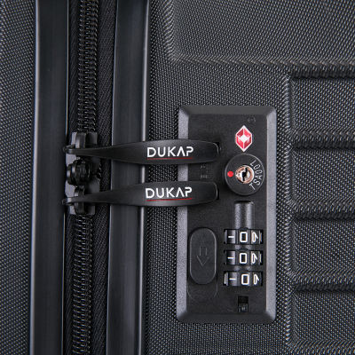 Dukap Tour 28 Inch Hardside Lightweight Checked Spinner Luggage