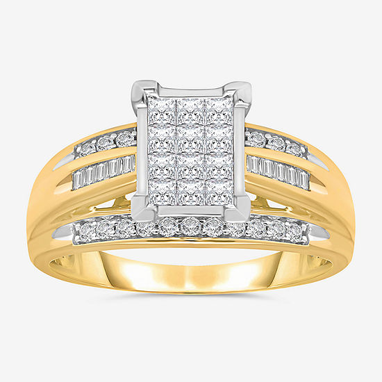 1/2 CT. T.W. Diamond Bridal Ring in 10K or 14K Gold
