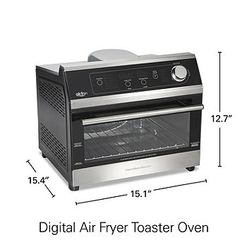  6-Slice Digital Convection Countertop Toaster Oven - Stainless  Steel: Home & Kitchen