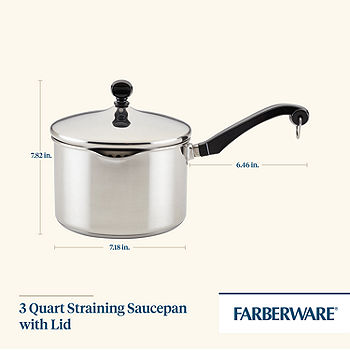 2-Quart Straining Saucepan