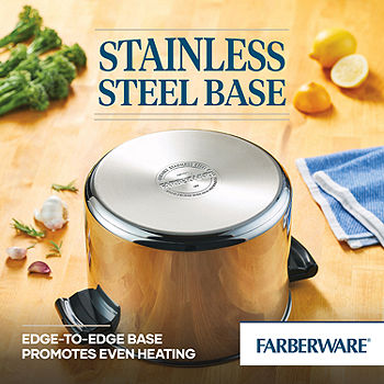 T-fal Stainless Steel 6qt Stockpot with Strainer Lid