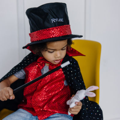 Melissa & Doug Magician Role Play Set Unisex Dress Up Costume