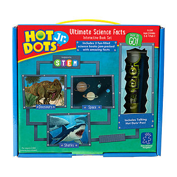 Educational Insights Hot Dots® Jr. Ultimate Science Facts Interactive Book  Set With Talking Pen