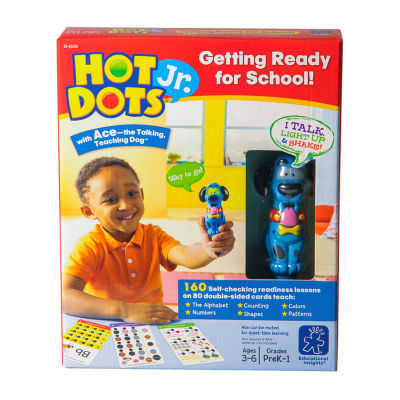 Educational Insights Hot Dotsãƒâ‚Ã‚Â® Jr. Getting Ready For School! Set With Ace Pen