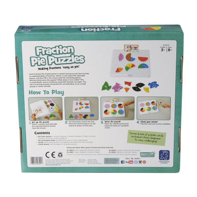 Educational Insights Fraction Pie Puzzles