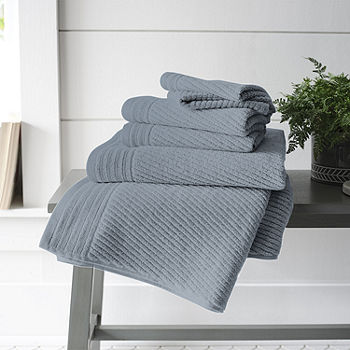 Linden Street Performance Antimicrobial Treated 4-PC Bath Towel Set -  JCPenney