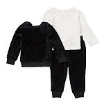 Juicy By Juicy Couture Baby Girls 3-pc. Pant Set