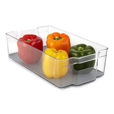 Home Expressions 4.2 Qt Acrylic Food Container, Color: Clear White -  JCPenney