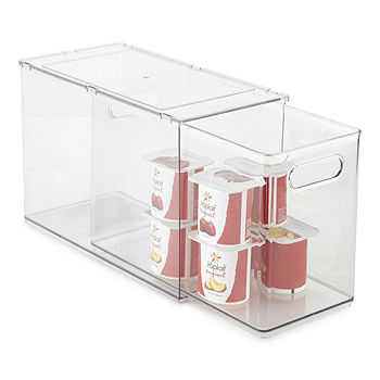 Home Expressions Acrylic 4-pc. Stackable Storage Bin Set, Color