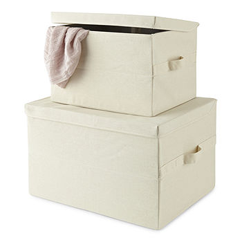 Home Expressions Medium Storage Bin, Color: Clear - JCPenney