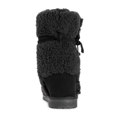 Muk Luks Womens Clementine Flat Heel Winter Boots